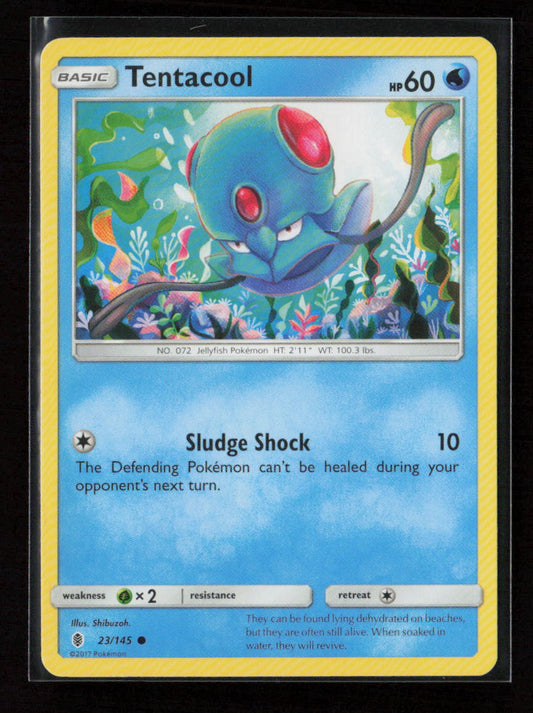 Tentacool Common SM - Guardians Rising 23/145 LP