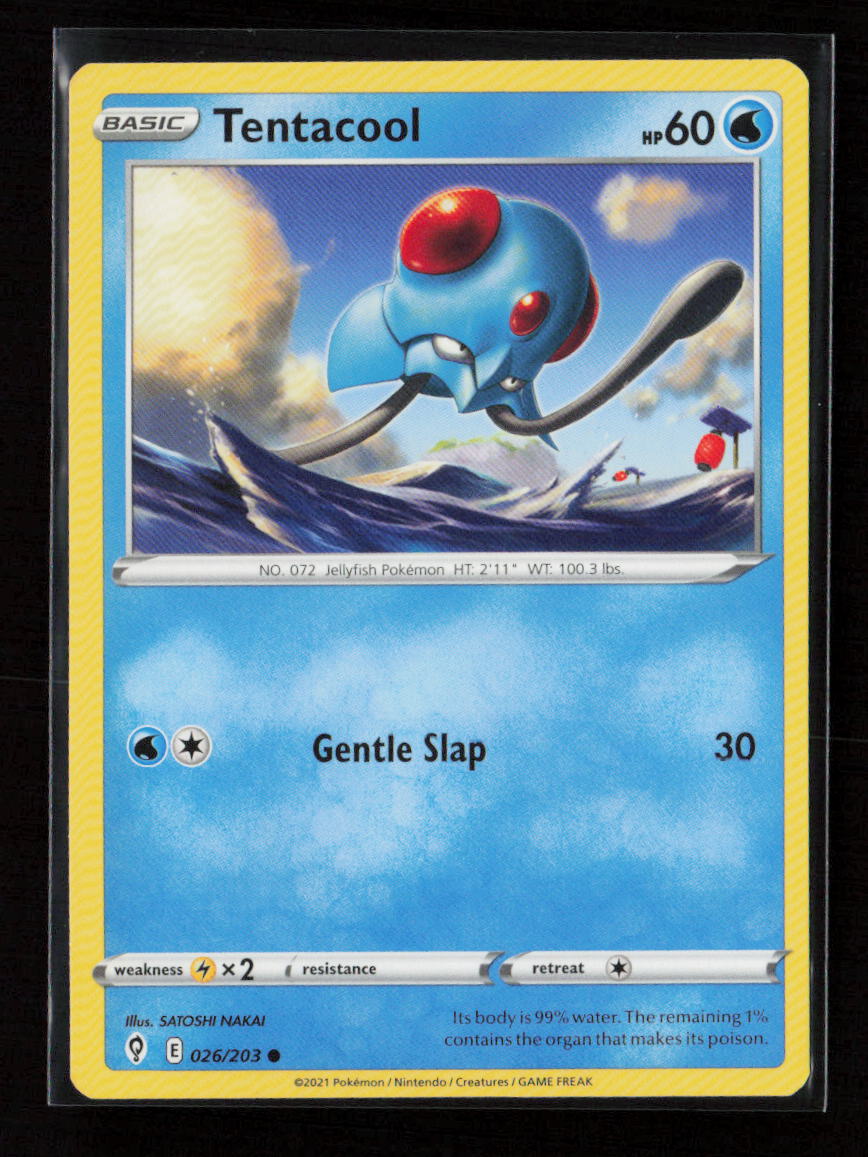 Tentacool Common SWSH07: Evolving Skies 026/203 LP