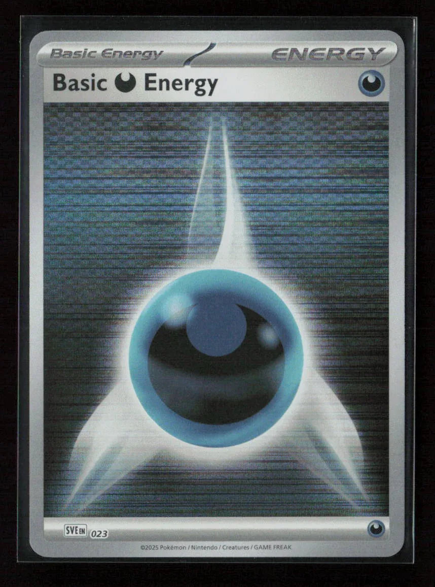 Basic Darkness Energy - Common SVE: Scarlet & Violet Energies 023 NM - Kang's Collectibles