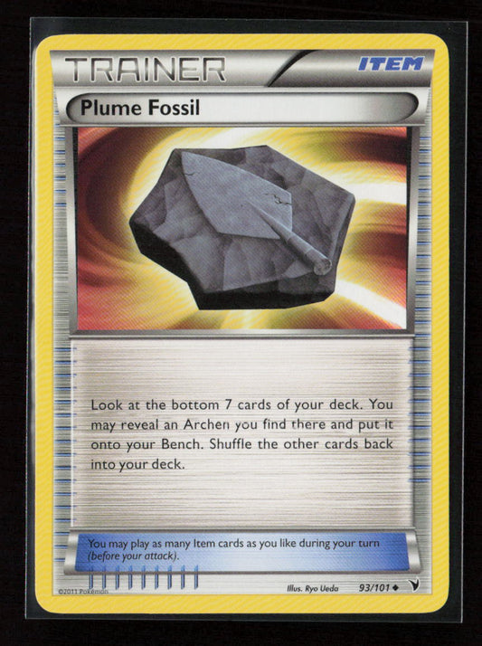 Plume Fossil Uncommon Noble Victories 93/101 NM