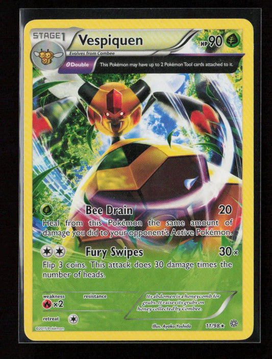 Vespiquen (11) Rare XY - Ancient Origins 11/98 LP - Kang's Collectibles