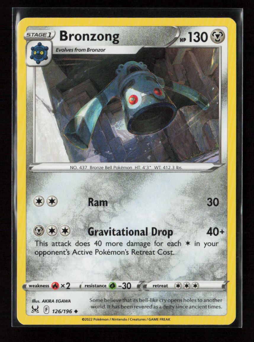 Bronzong Uncommon SWSH11: Lost Origin 126/196 LP
