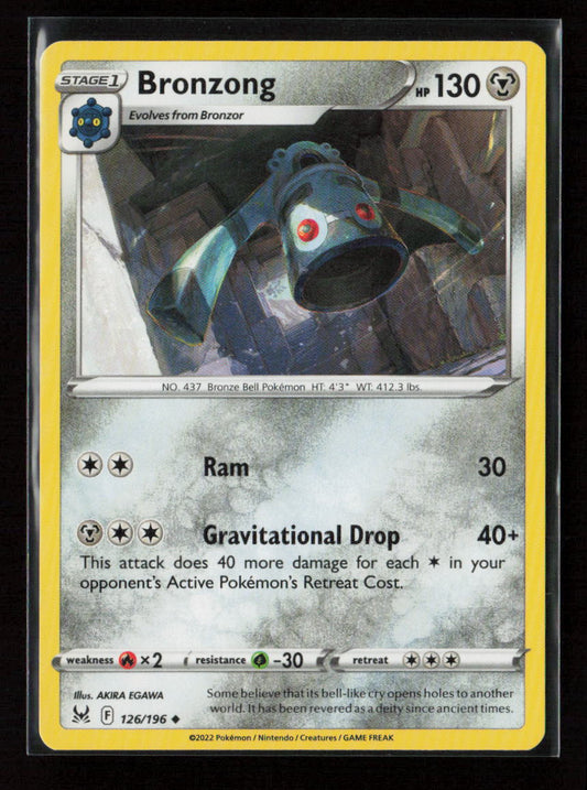 Bronzong Uncommon SWSH11: Lost Origin 126/196 LP