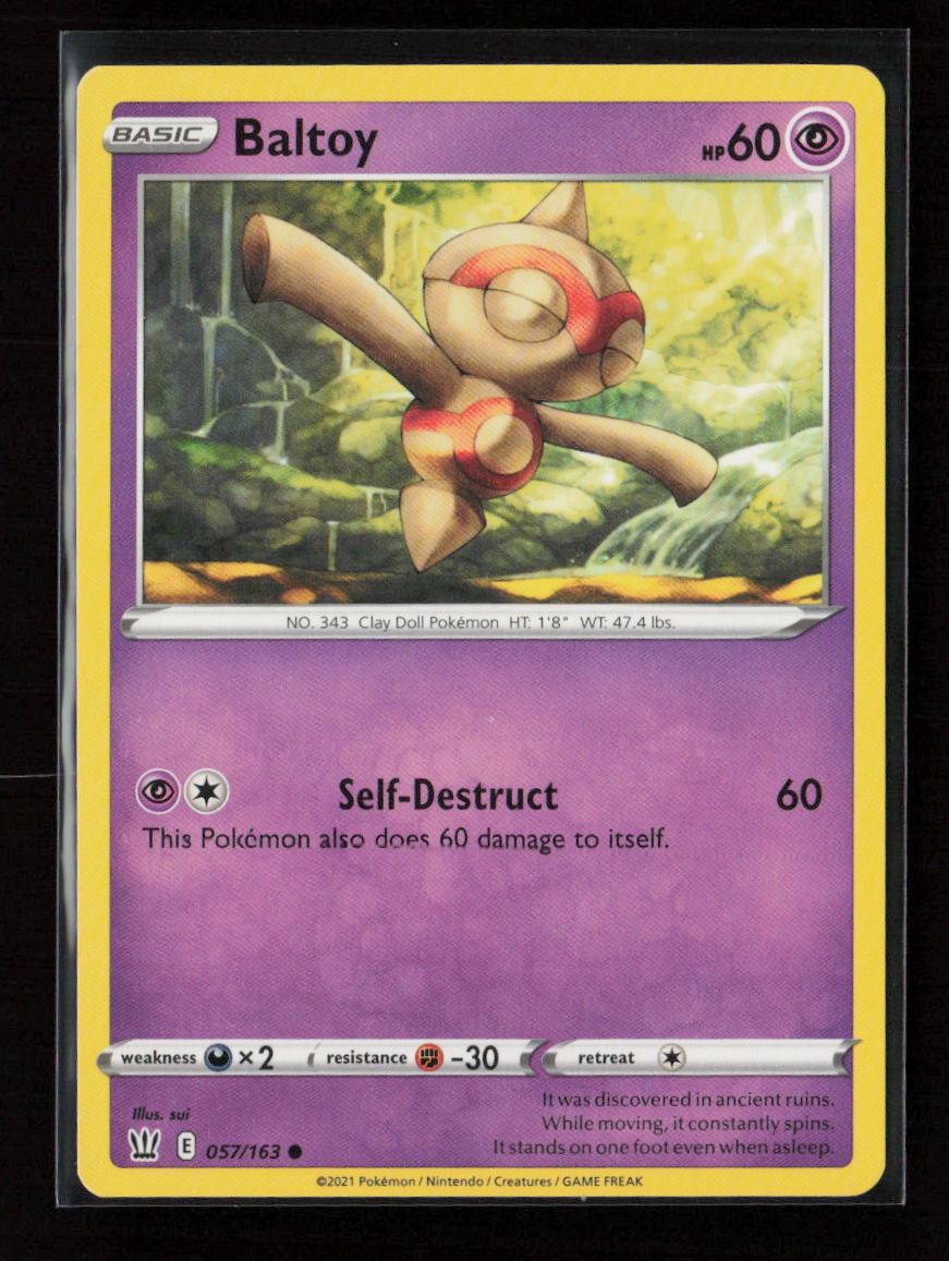 Baltoy Common SWSH05: Battle Styles 057/163 LP