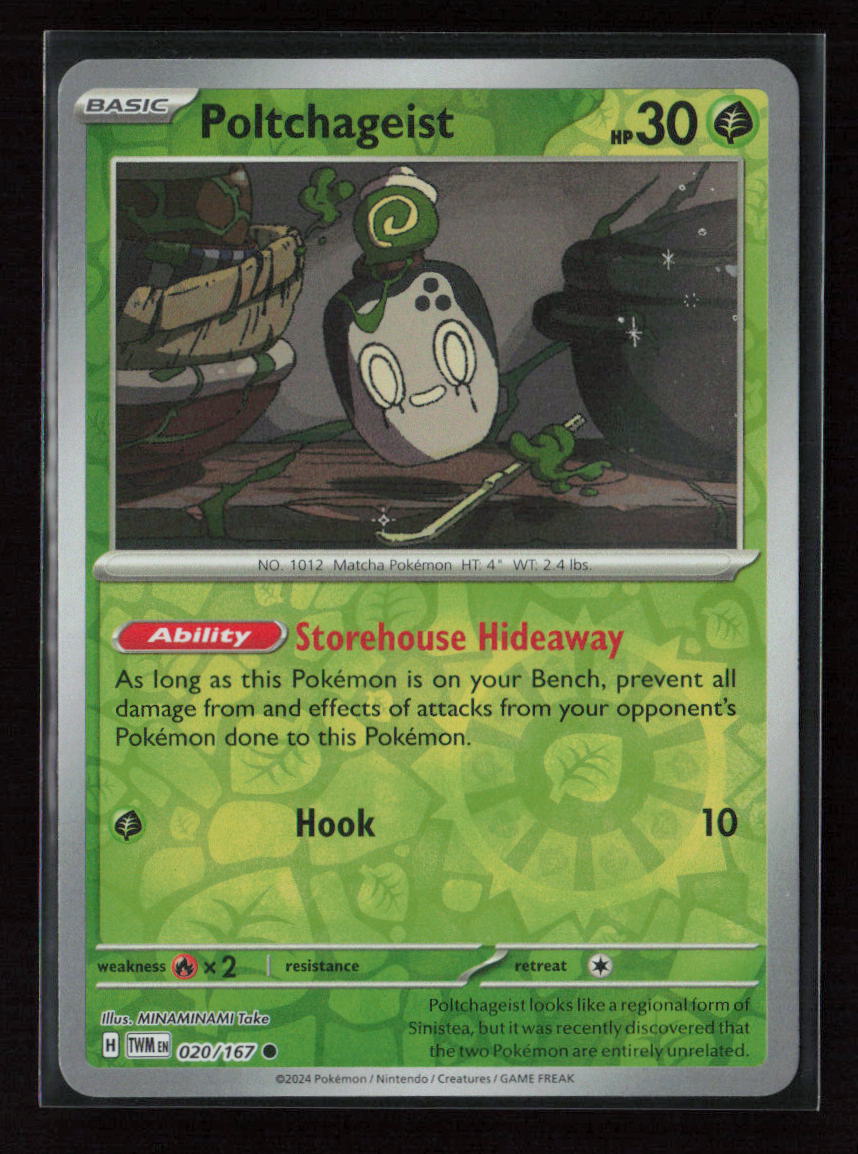 Poltchageist - Common SV06: Twilight Masquerade 020/167 NM