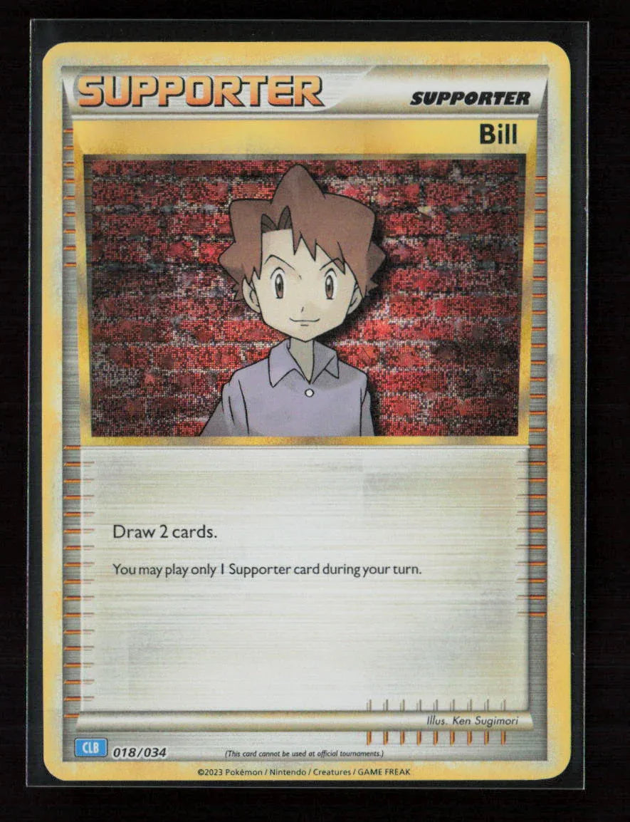 Bill (CLB) Classic Collection Trading Card Game Classic 018/034 NM - Kang's Collectibles