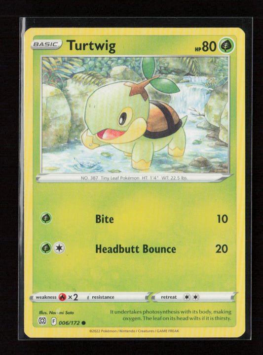 Turtwig Common SWSH09: Brilliant Stars 006/172 LP