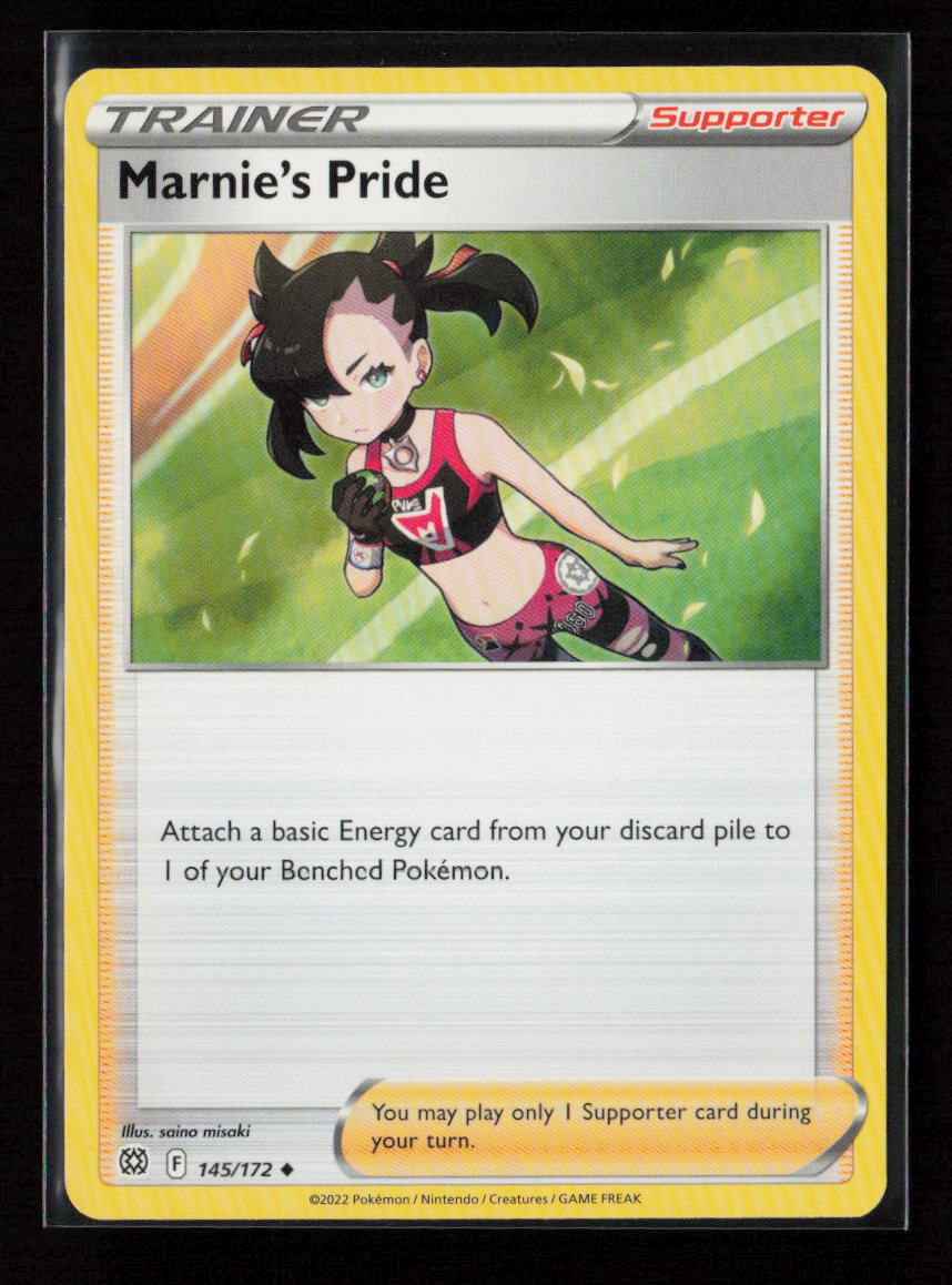 Marnie's Pride Uncommon SWSH09: Brilliant Stars 145/172 LP
