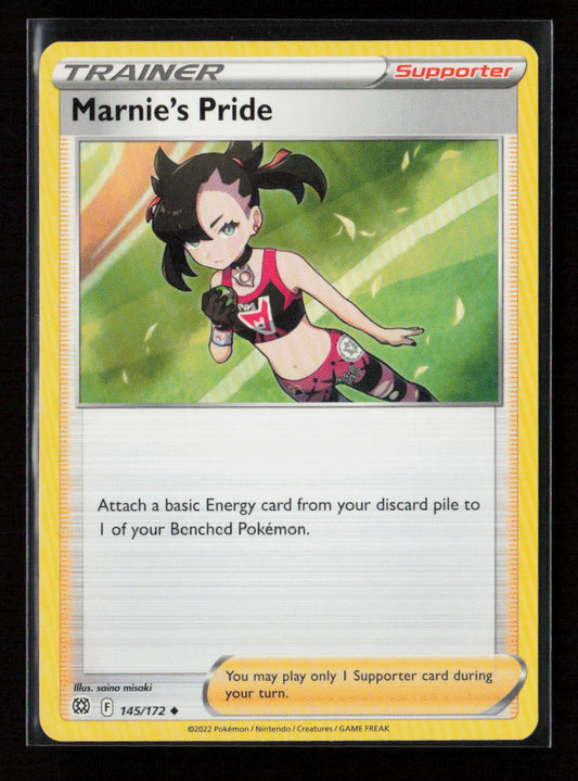 Marnie's Pride Uncommon SWSH09: Brilliant Stars 145/172 LP