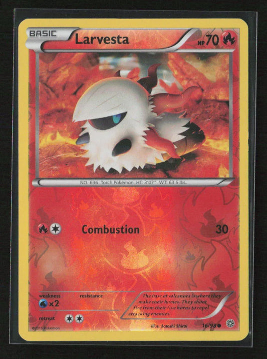 Larvesta Common XY - Ancient Origins 16/98 LP - Kang's Collectibles