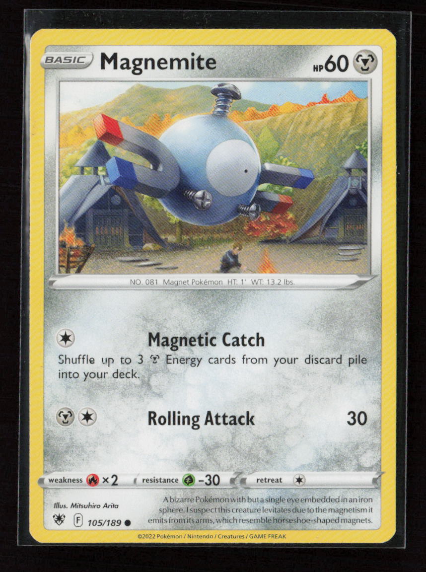 Magnemite Common SWSH10: Astral Radiance 105/189 LP