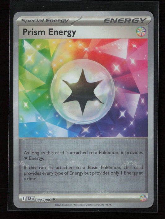 Prism Energy (Poke Ball Pattern) Uncommon SV: Black Bolt 086/086 NM