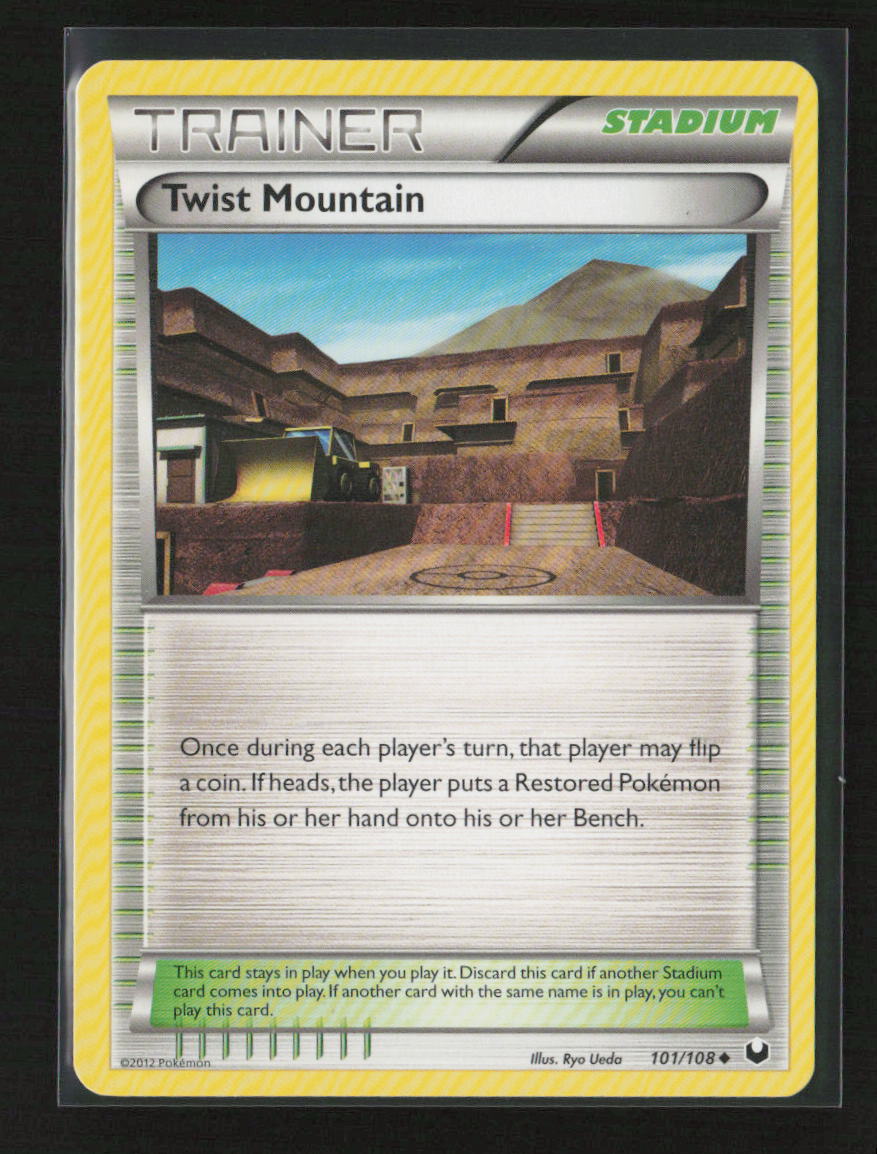 Twist Mountain Uncommon Dark Explorers 101/108 NM