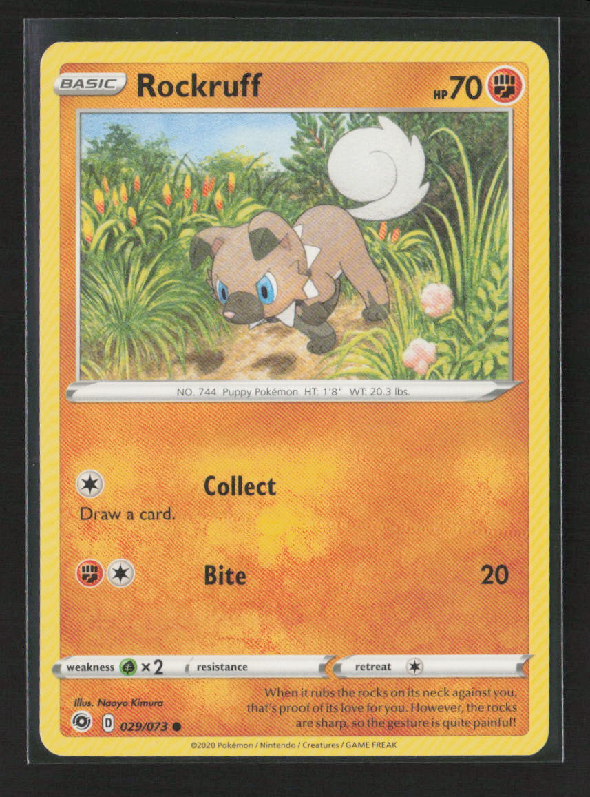 Rockruff Common Champion's Path 29/73 LP