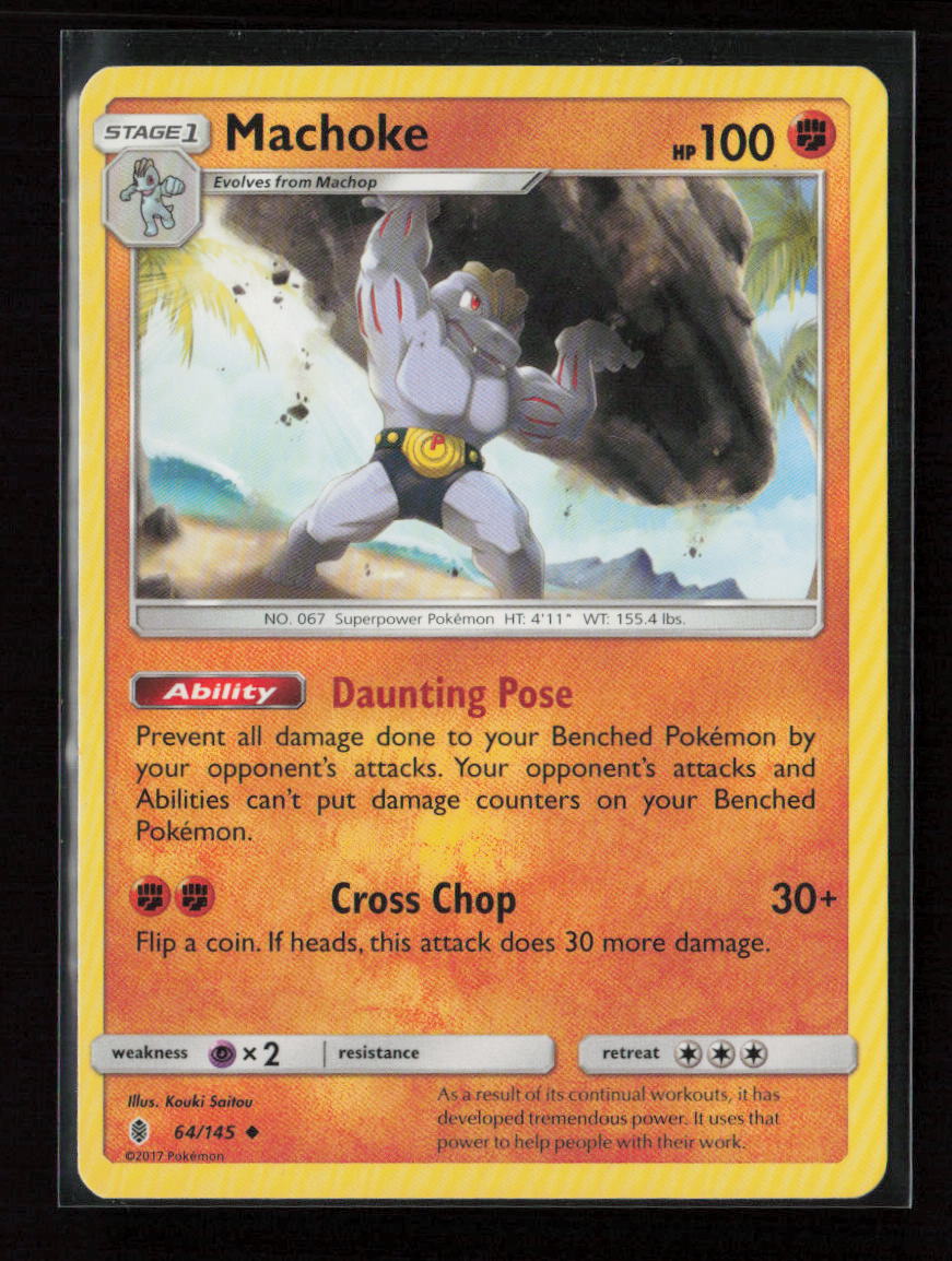 Machoke Uncommon SM - Guardians Rising 64/145 LP
