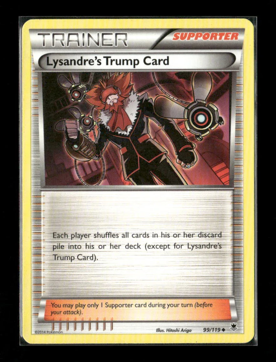 Lysandre's Trump Card Uncommon XY - Phantom Forces 99/119 LP - Kang's Collectibles