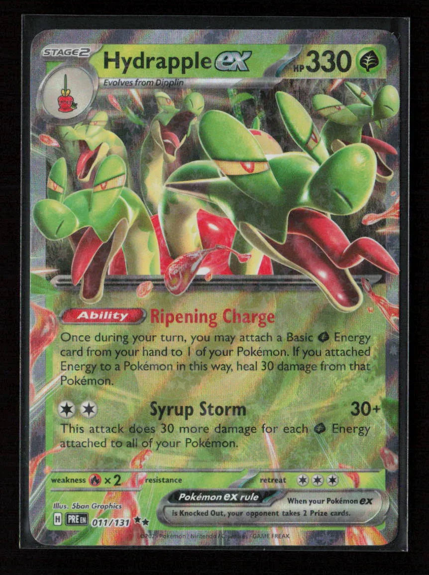 Hydrapple ex Double Rare SV: Prismatic Evolutions 011/131 NM - Kang's Collectibles