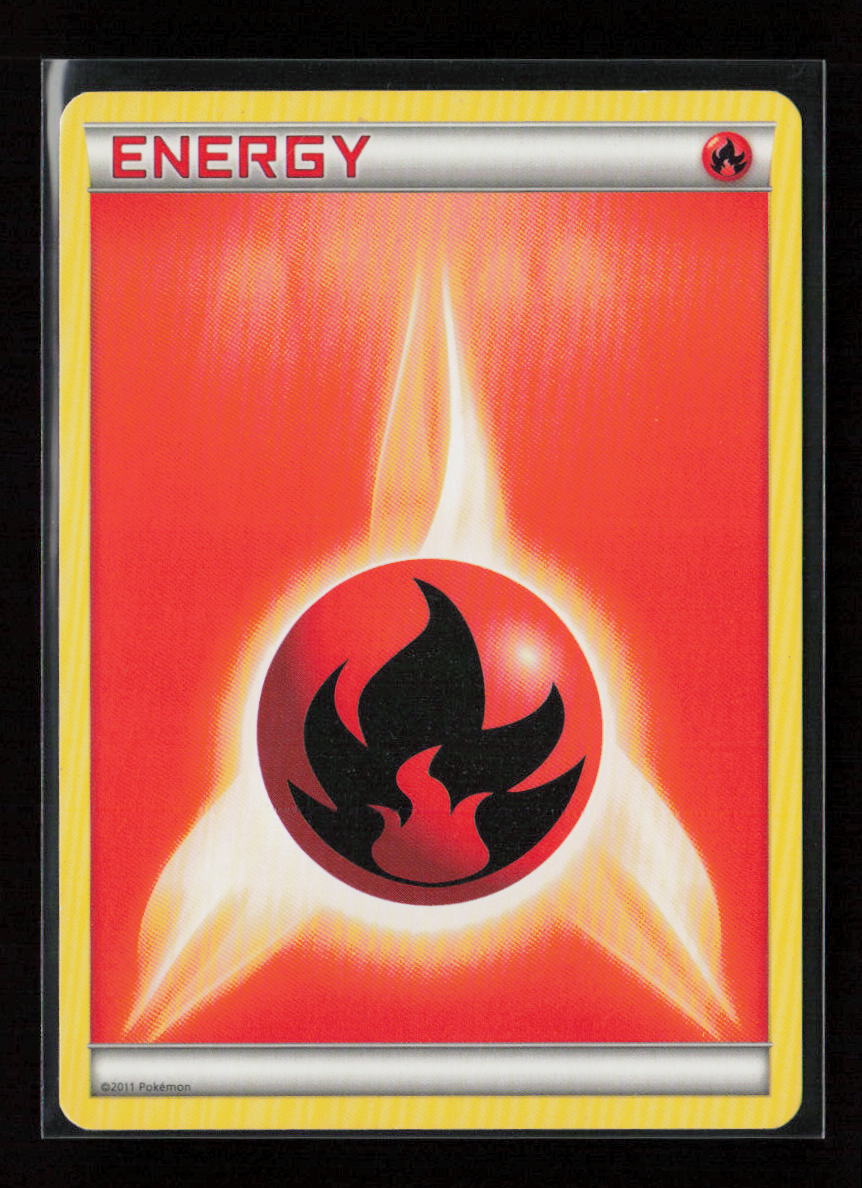 Fire Energy (2011 Unnumbered) Promo League & Championship Cards NM