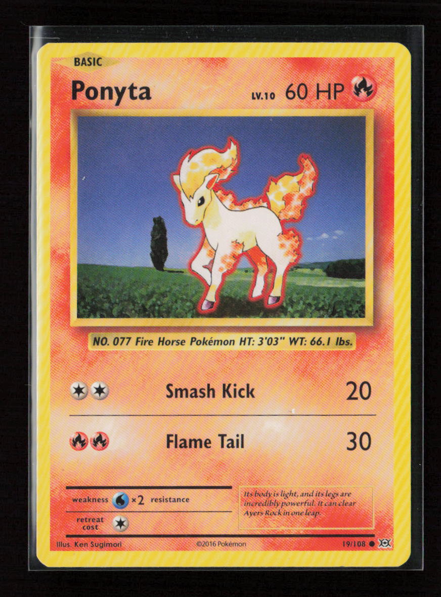 Ponyta Common XY - Evolutions 19/108 LP