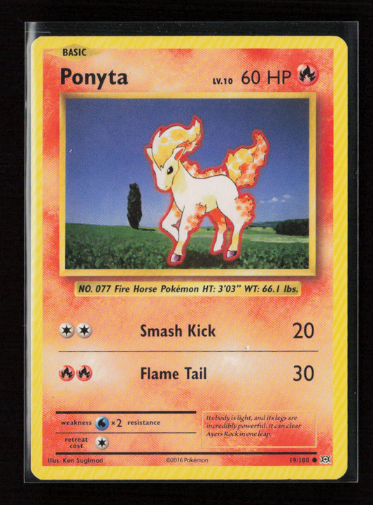 Ponyta Common XY - Evolutions 19/108 LP