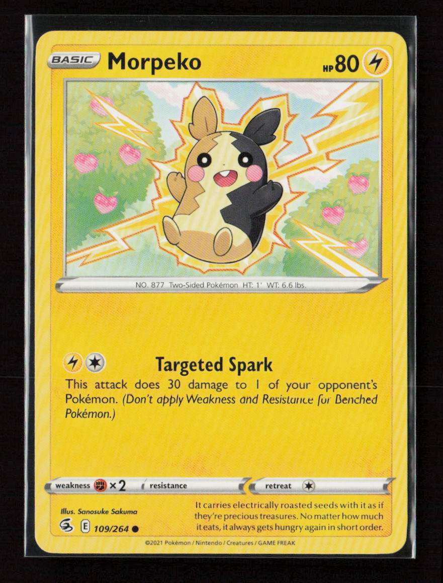 Morpeko (109) Common SWSH08: Fusion Strike 109/264 LP