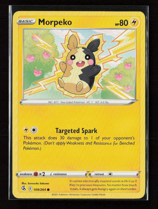 Morpeko (109) Common SWSH08: Fusion Strike 109/264 LP