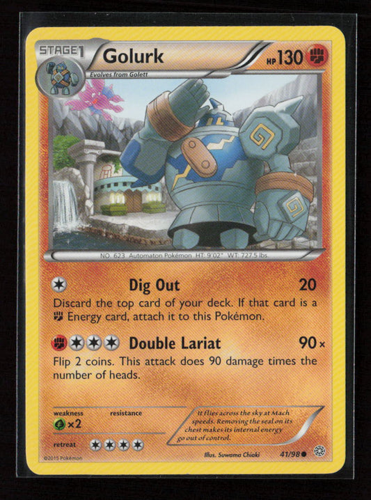 Golurk (41) Common XY - Ancient Origins 41/98 LP