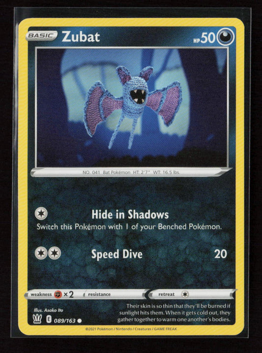 Zubat Common SWSH05: Battle Styles 089/163 LP