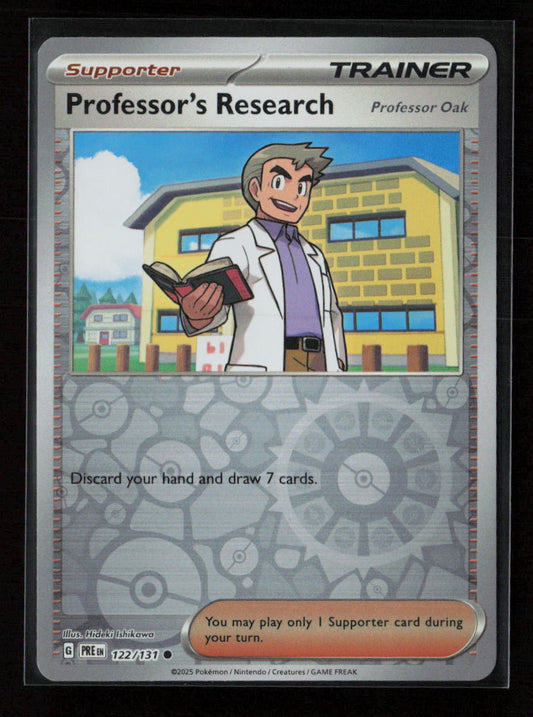 Professor's Research [Professor Oak] Common SV: Prismatic Evolutions 122/131 NM
