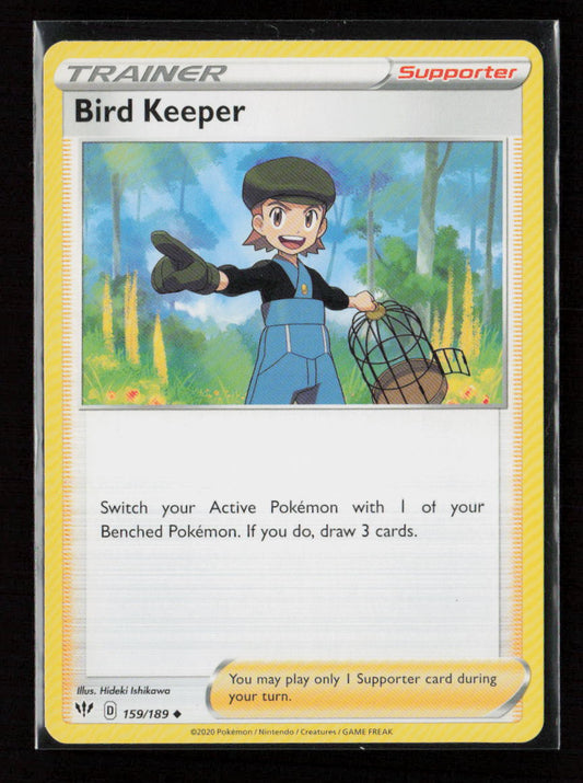 Bird Keeper Uncommon SWSH03: Darkness Ablaze 159/189 LP