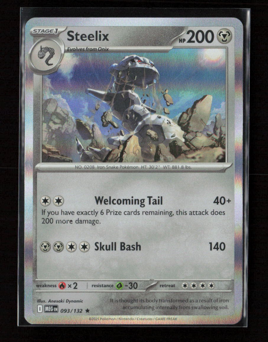 Steelix - Rare ME01: Mega Evolution 093/132 NM