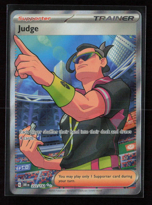 Judge - Ultra Rare SV10: Destined Rivals 222/182 NM - Kang's Collectibles