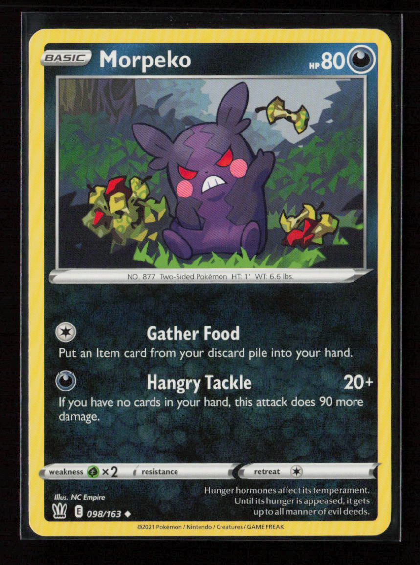 Morpeko Uncommon SWSH05: Battle Styles 098/163 LP