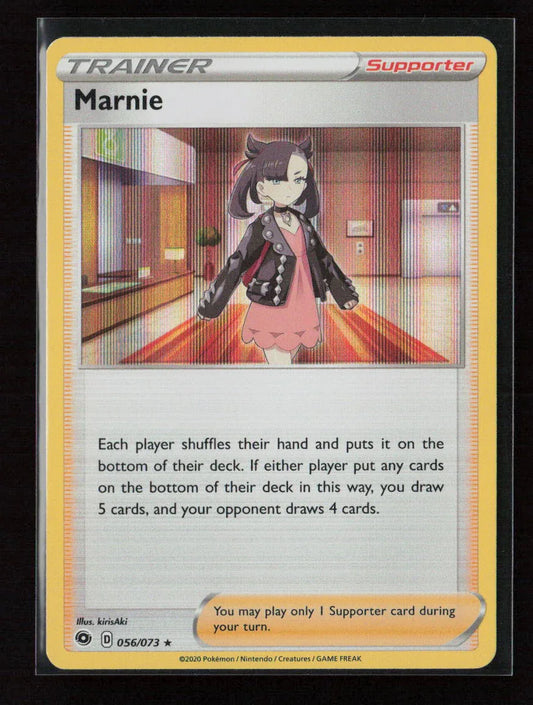 Marnie Holo Rare Champion's Path 56/73 NM - Kang's Collectibles