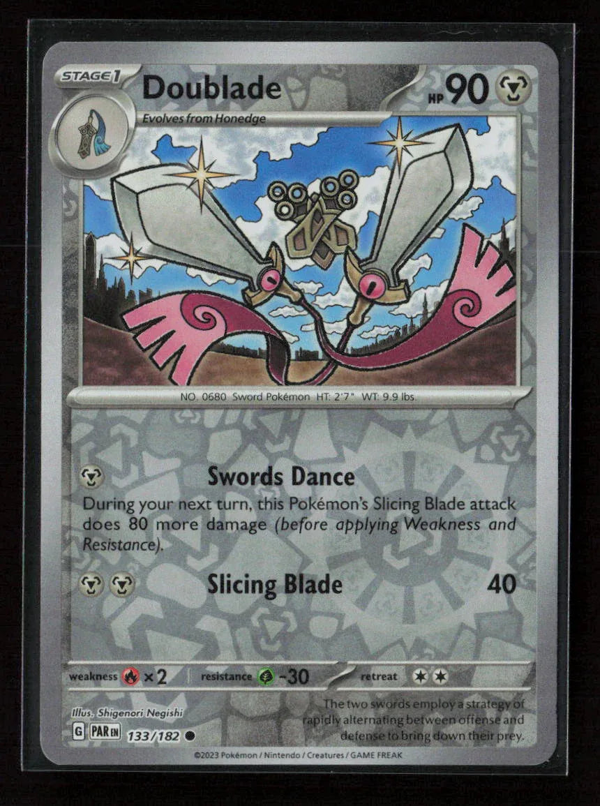 Doublade - Common SV04: Paradox Rift 133/182 NM