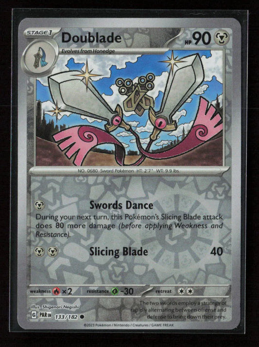 Doublade - Common SV04: Paradox Rift 133/182 NM