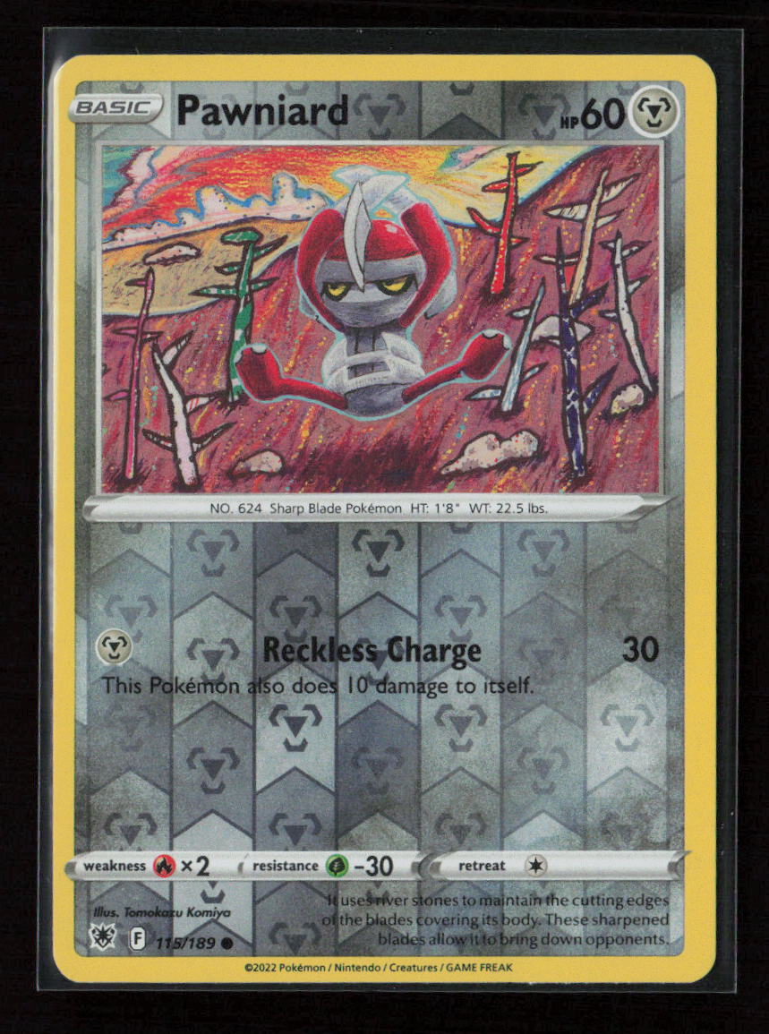 Pawniard Common SWSH10: Astral Radiance 115/189 LP