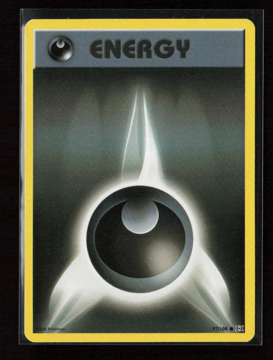 Darkness Energy Common XY - Evolutions 97/108 LP - Kang's Collectibles