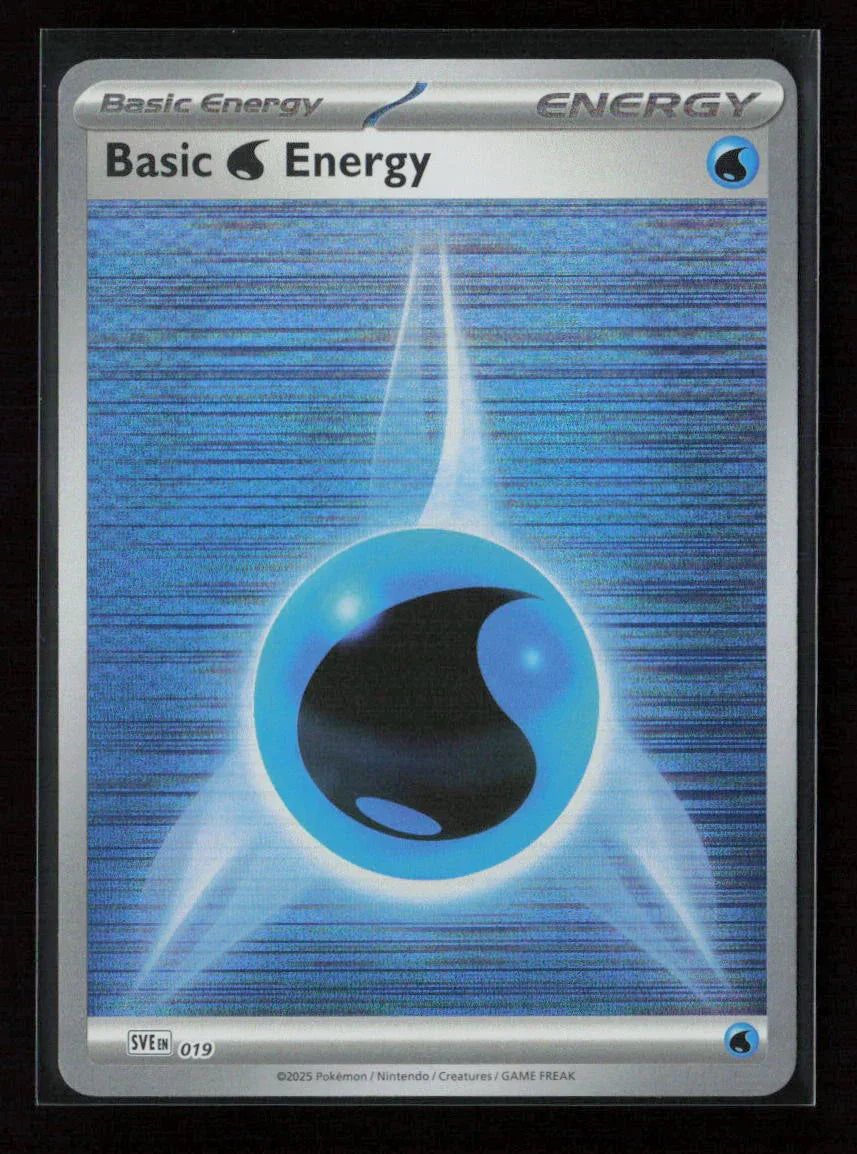 Basic Water Energy - Common SVE: Scarlet & Violet Energies 019 NM - Kang's Collectibles