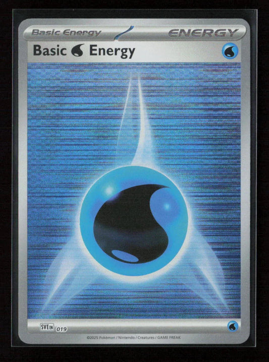 Basic Water Energy - Common SVE: Scarlet & Violet Energies 019 NM - Kang's Collectibles