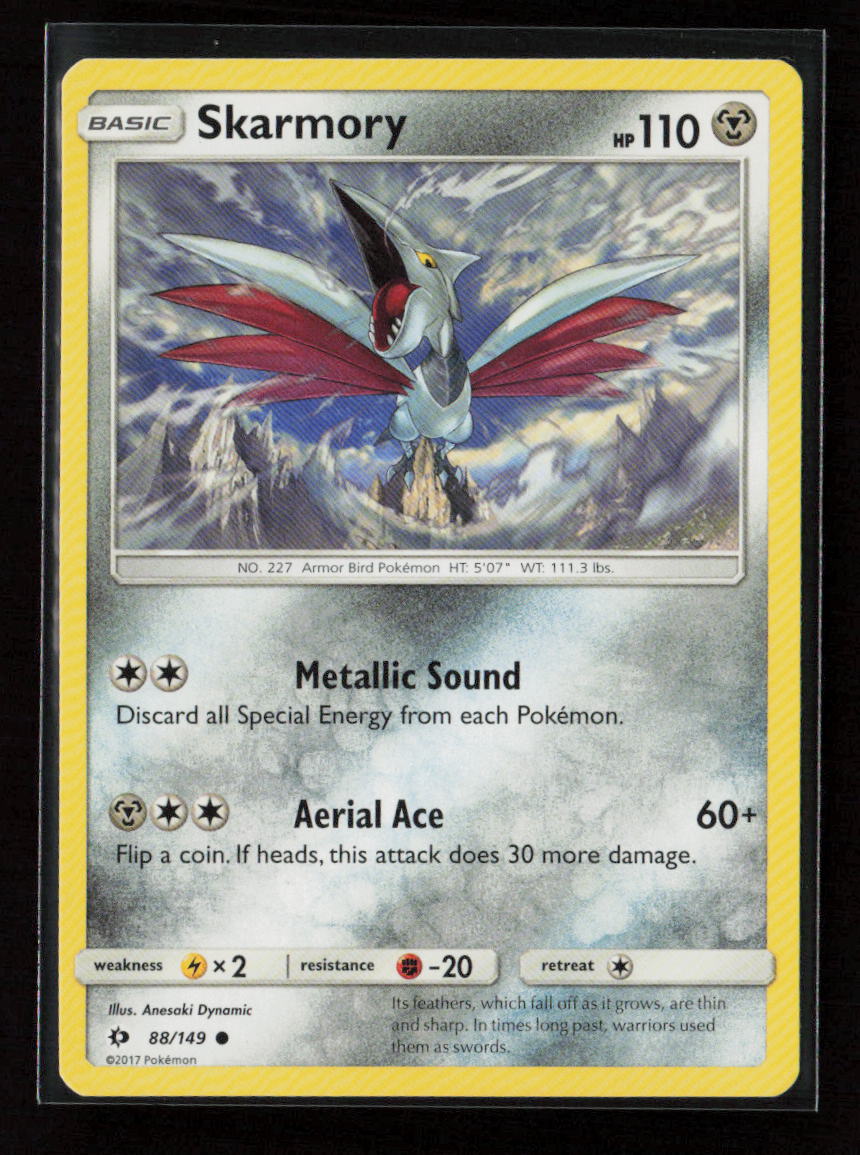 Skarmory Common SM Base Set 88/149 LP