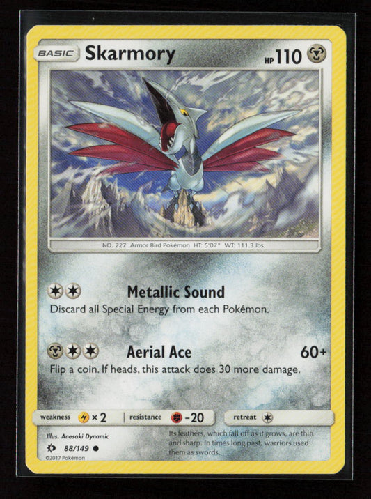 Skarmory Common SM Base Set 88/149 LP