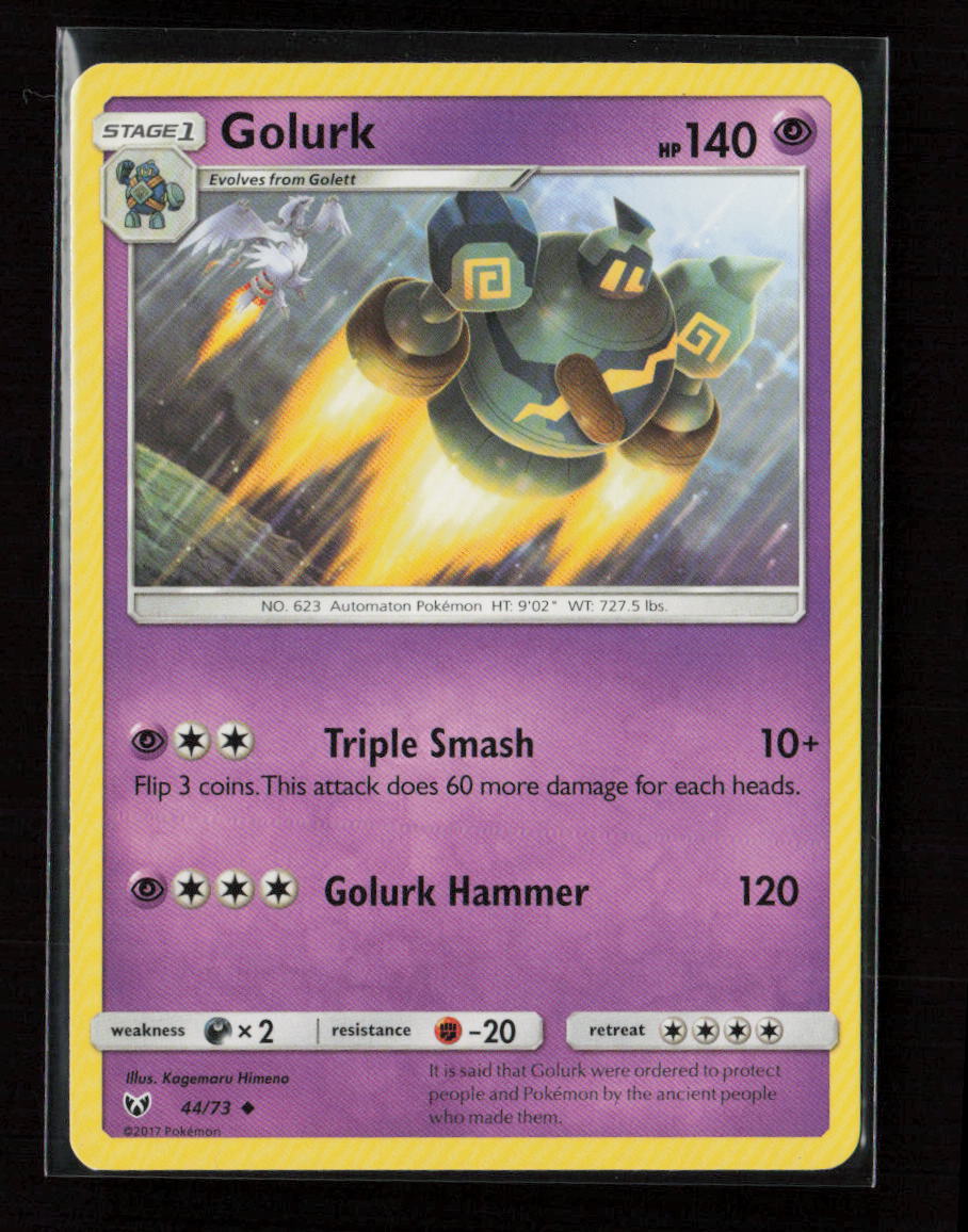 Golurk Uncommon Shining Legends 44/73 LP