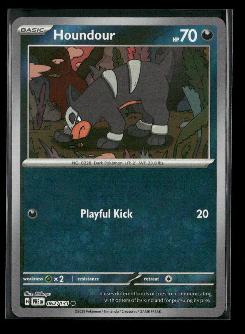 Houndour (Poke Ball Pattern) Common SV: Prismatic Evolutions 062/131 NM - Kang's Collectibles