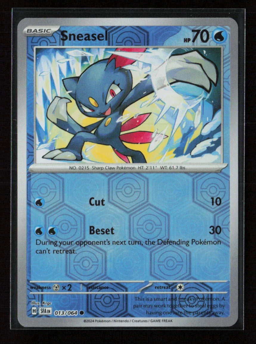 Sneasel Common SV: Shrouded Fable 013/064 NM - Kang's Collectibles