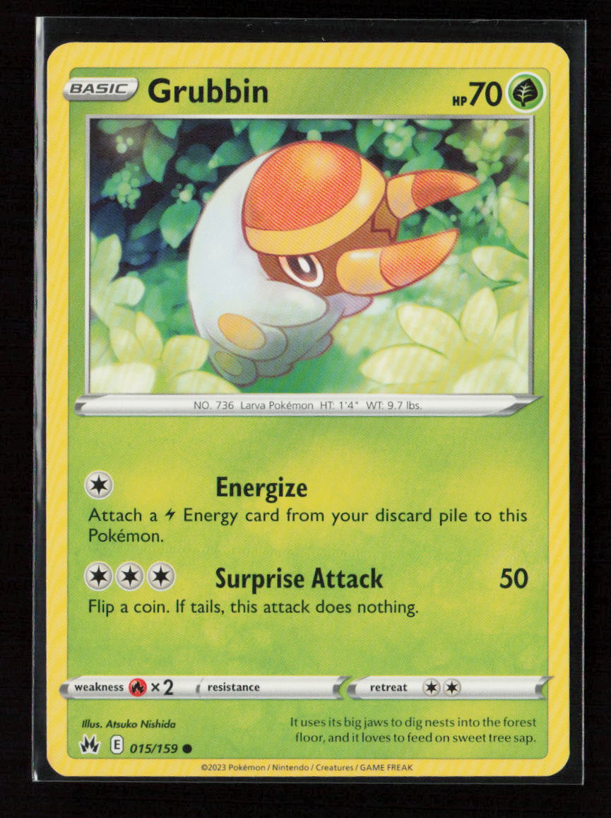 Grubbin Common SWSH: Crown Zenith 015/159 LP