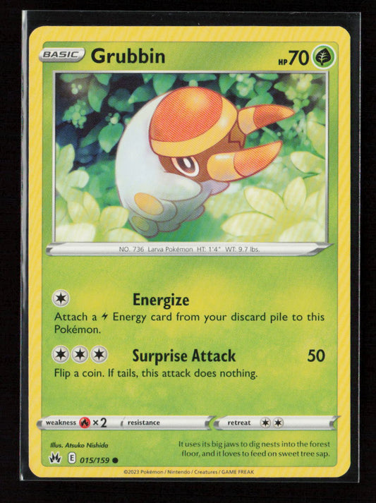 Grubbin Common SWSH: Crown Zenith 015/159 LP