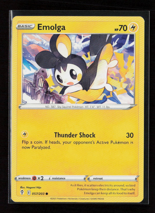 Emolga Common SWSH07: Evolving Skies 057/203 LP
