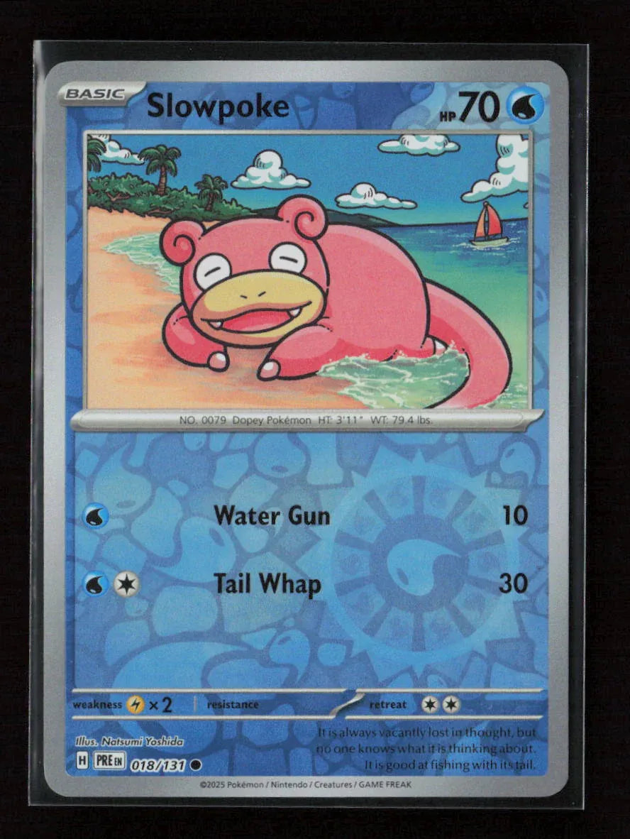 Slowpoke Common SV: Prismatic Evolutions 018/131 NM - Kang's Collectibles