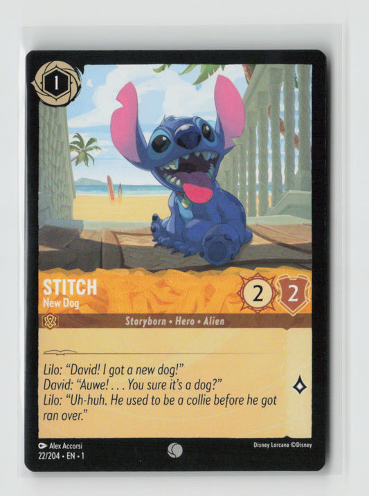 Stitch - New Dog Common The First Chapter 22/204 NM
